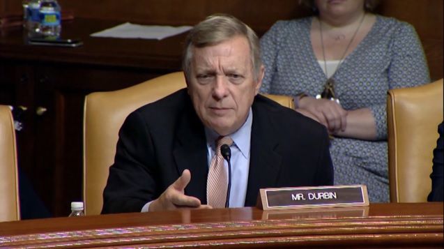 Sen. Dick Durbin speaks about Cairo housing crisis